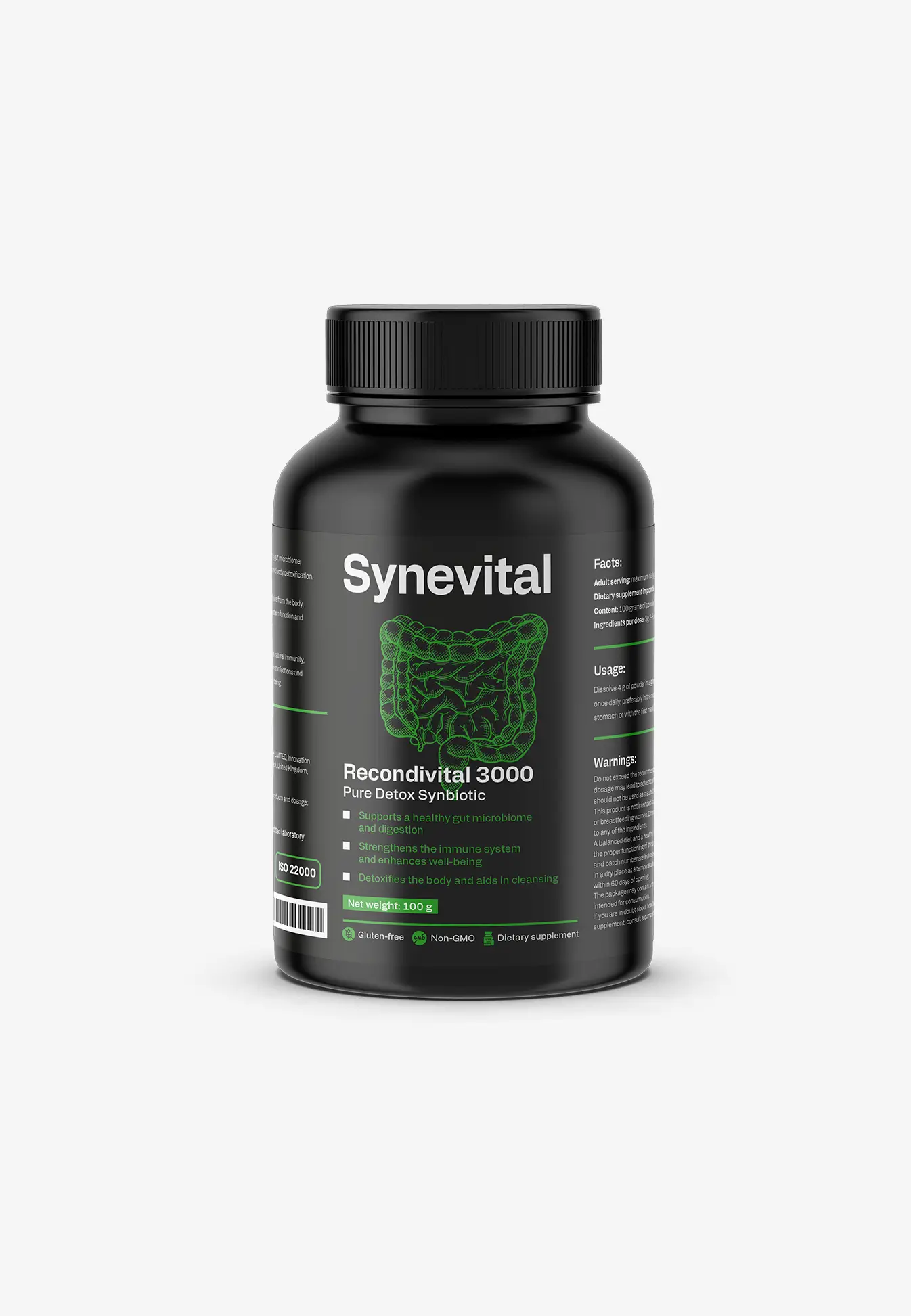 Recondivital 3000 - pure Detox Synbiotic